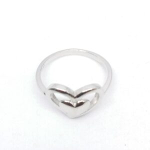 925 Sterling silver plain ladies ring