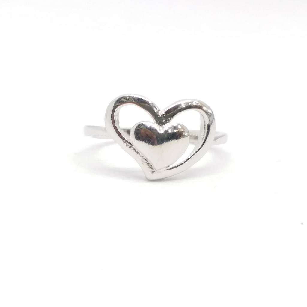 925 Sterling silver plain ladies ring