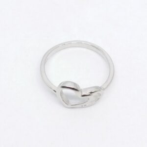 925 Sterling silver plain ladies Ring
