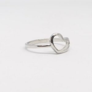 925 Sterling silver plain ladies Ring