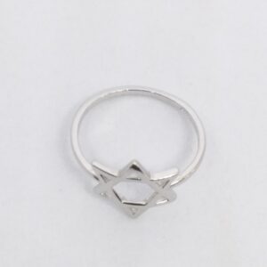 925 Sterling silver plain ladies ring