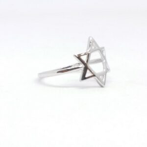 925 Sterling silver plain ladies ring