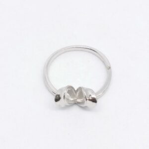 925 sterling silver plain ladies ring