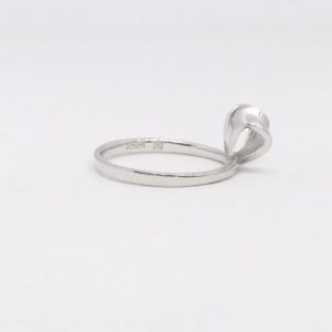 925 sterling silver plain ladies ring