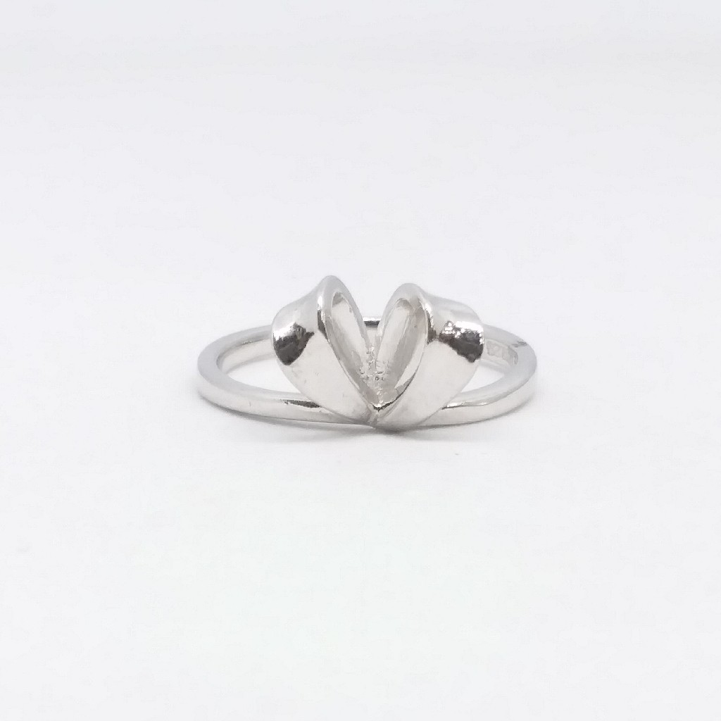 925 sterling silver plain ladies ring