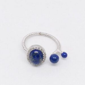 925 sterling silver ladies party wear ring