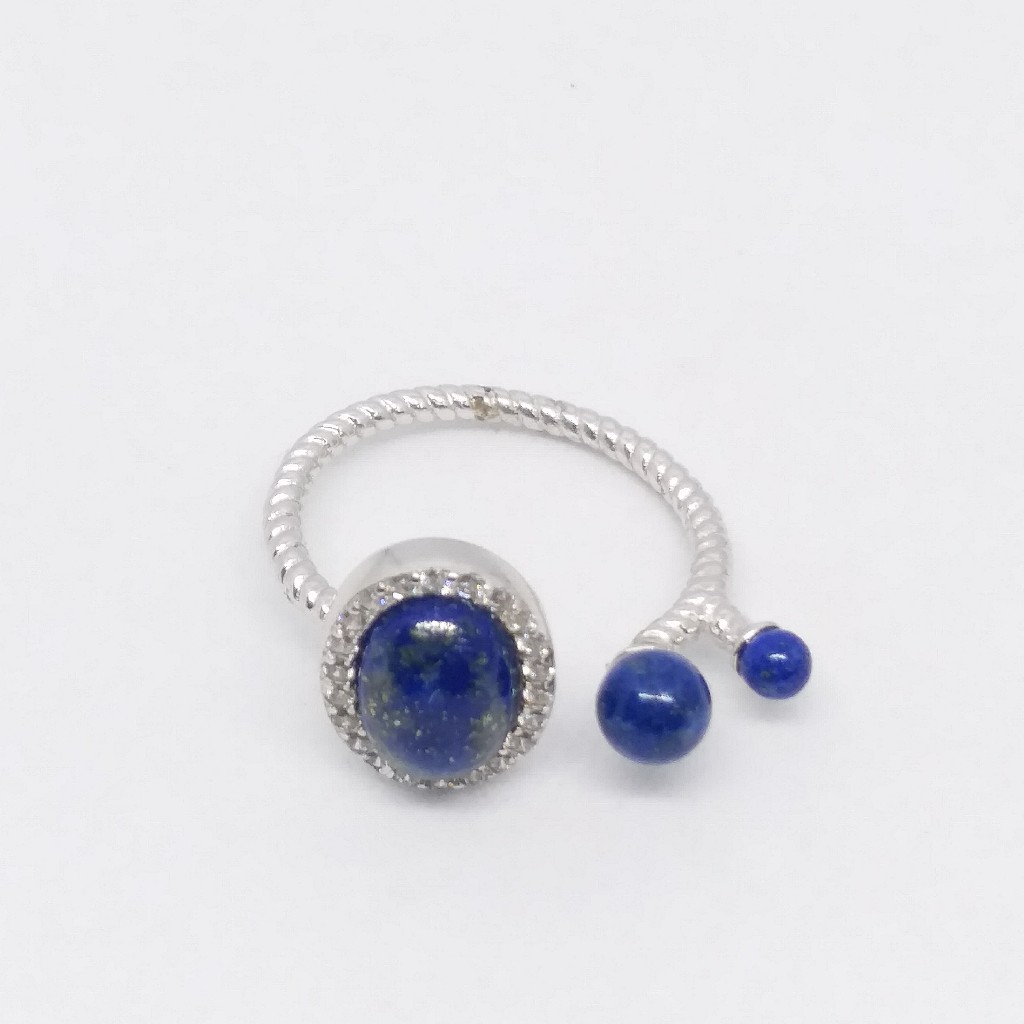 925 sterling silver ladies party wear ring - Image 4