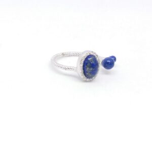 925 sterling silver ladies party wear ring