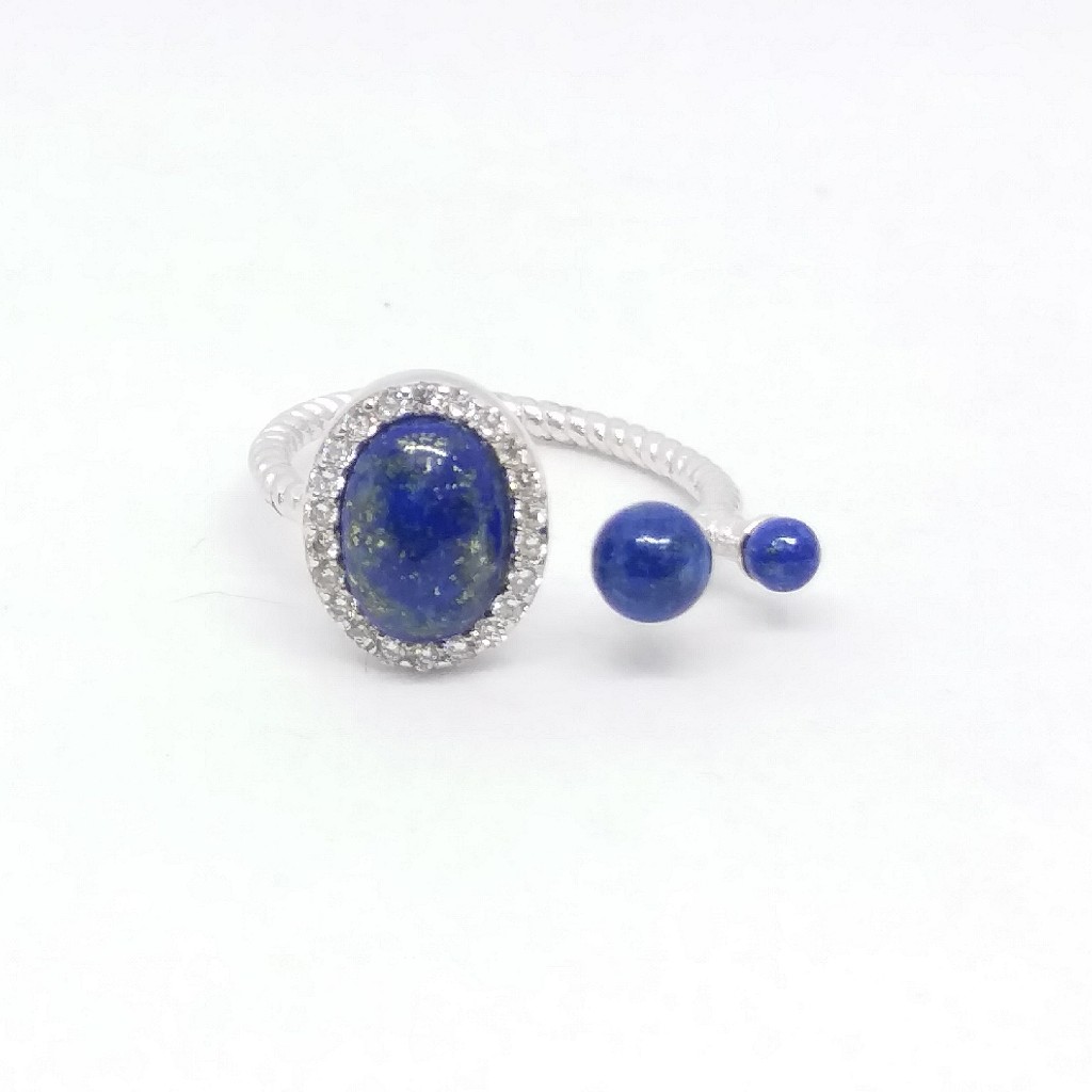 925 sterling silver ladies party wear ring