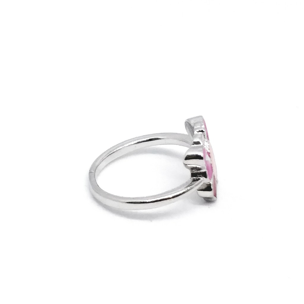 925 sterling silver fancy butterfly kid's ring - Image 3