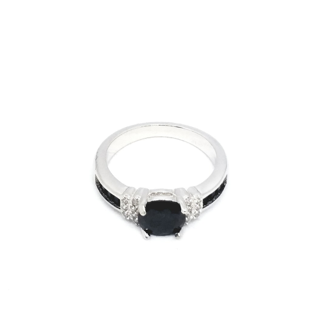 925 Sterling silver black Daimond Fancy Ring - Image 4