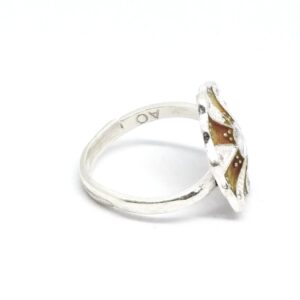 925 Sterling silver Diamond ladies party wear ring