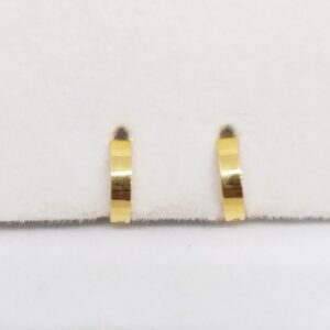 18 kt 750 gold plain casting bali