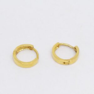 18 kt 750 gold plain casting bali