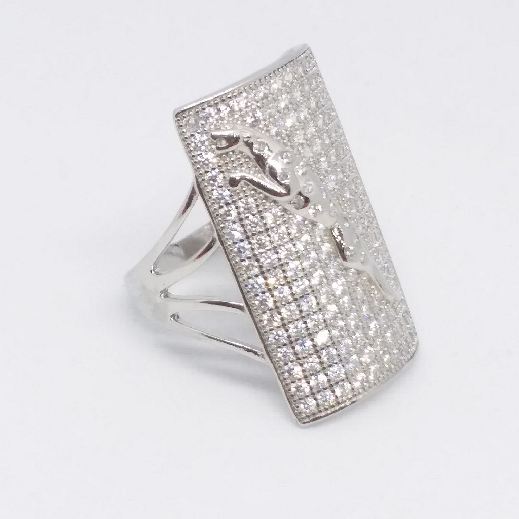 925 sterling silver jaguar gents ring