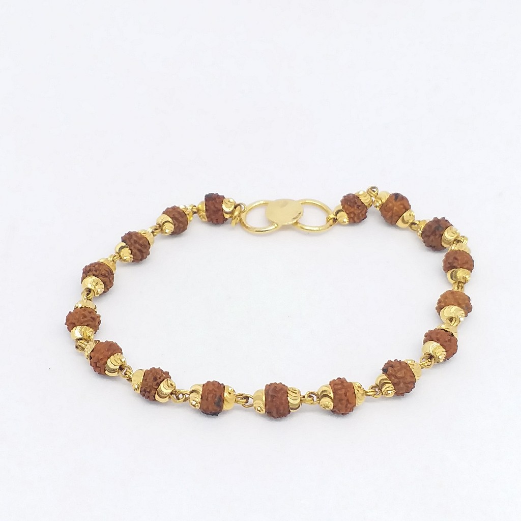 22 kt 916 hallmark kids rudraksh bracelet