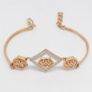 18 KT 750 Rose Gold loose Ladies bracelet