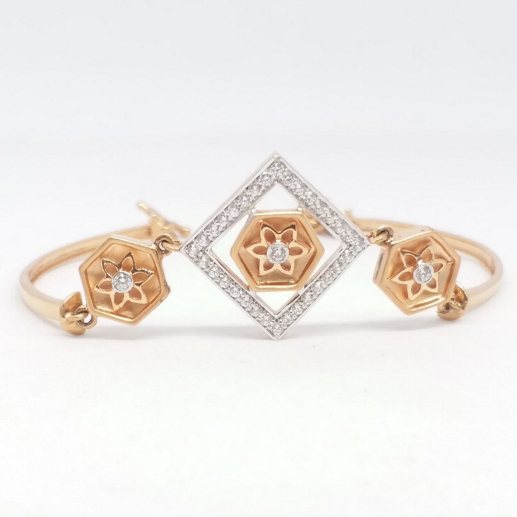 18 KT 750 Rose Gold loose Ladies bracelet