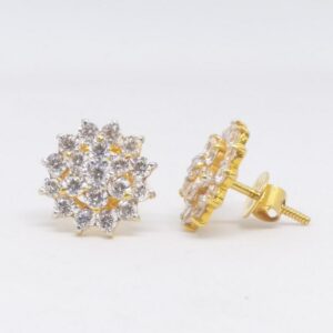 22 KT 916 Daimond round tops