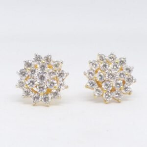 22 KT 916 Daimond round tops