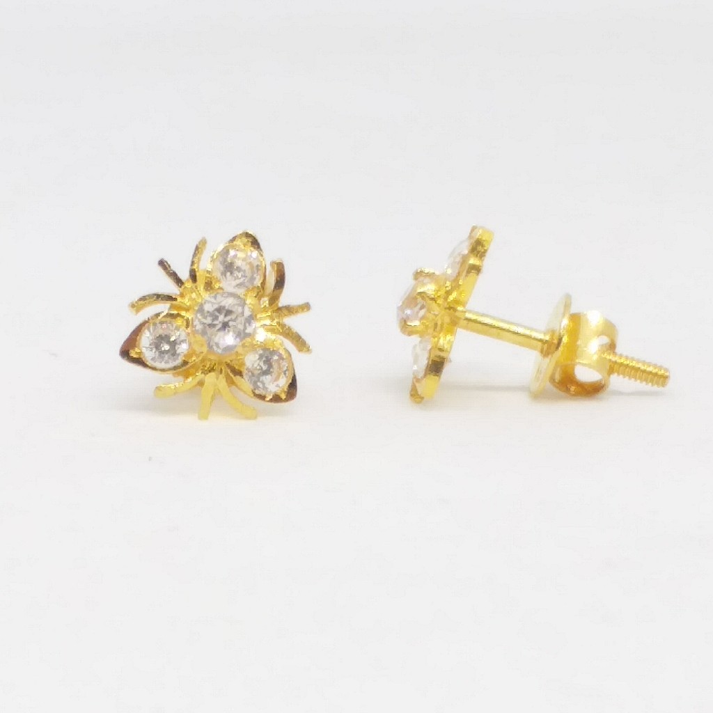 18 KT 750 Daimond tops fancy - Image 2