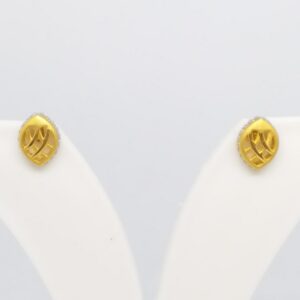 22 KT 916 Daimond Border casting plain Gold tops
