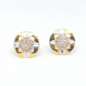 22 KT 916 Round Daimond tops