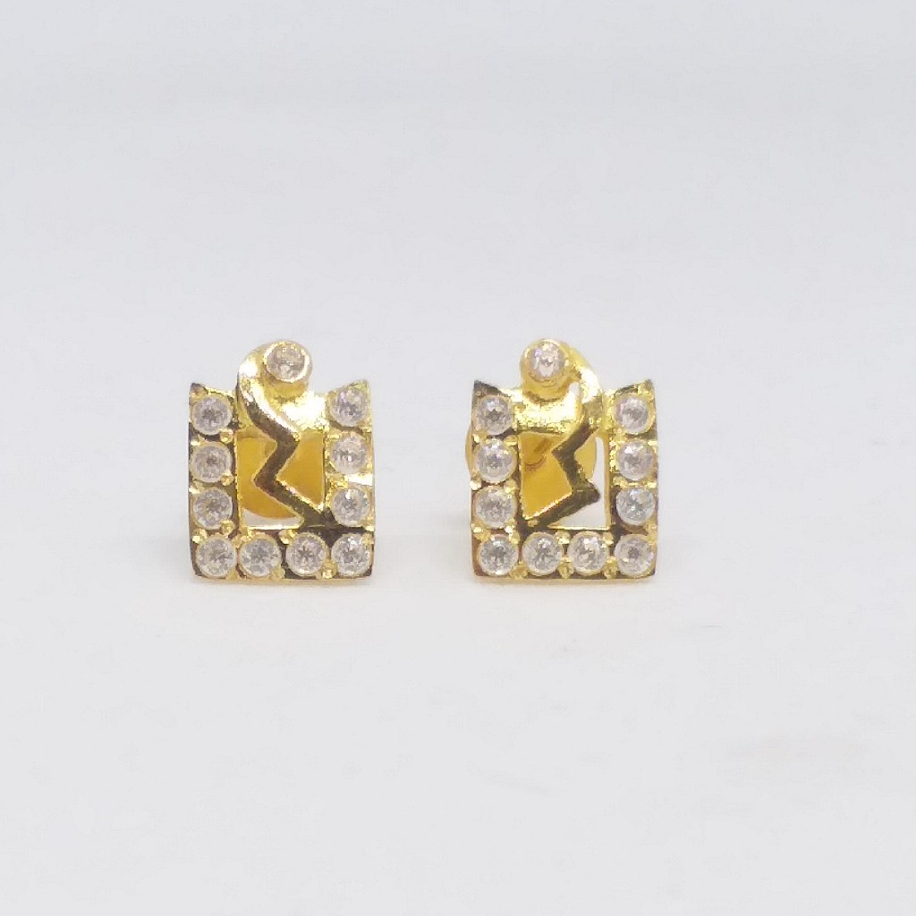 18 KT 750 Fancy Daimond Border tops