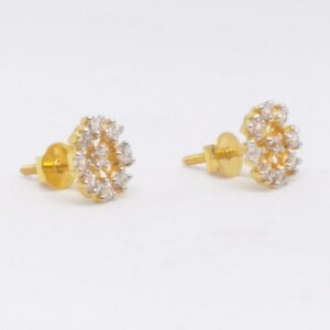 18 KT 750 Round Daimond tops