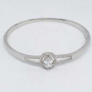 925 sterling silver diamond ladies bracelet