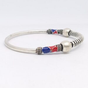 925 sterling silver antique kada ladies bracelet