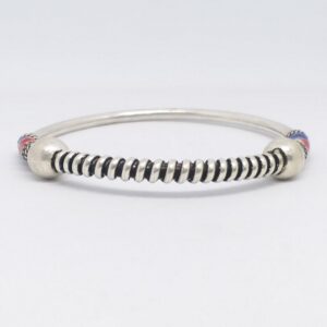 925 sterling silver antique kada ladies bracelet