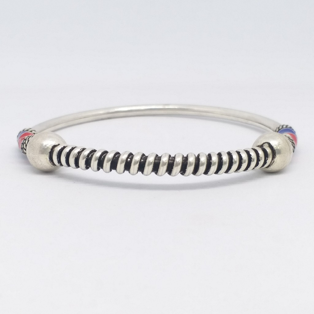 925 sterling silver antique kada ladies bracelet