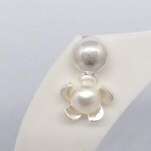 925 sterling silver pearl tops