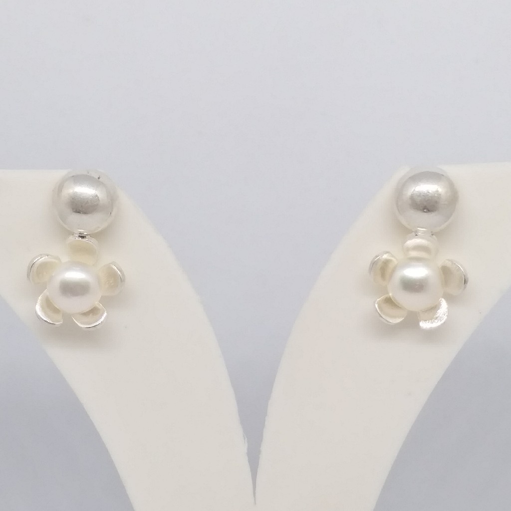 925 sterling silver pearl tops