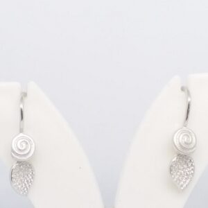925 sterling silver mat finished pendant top set