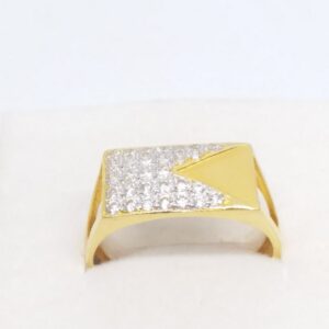 22 kt 916 gold gents ring