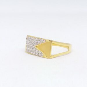 22 kt 916 gold gents ring