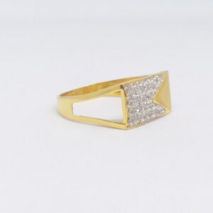 22 kt 916 gold gents ring