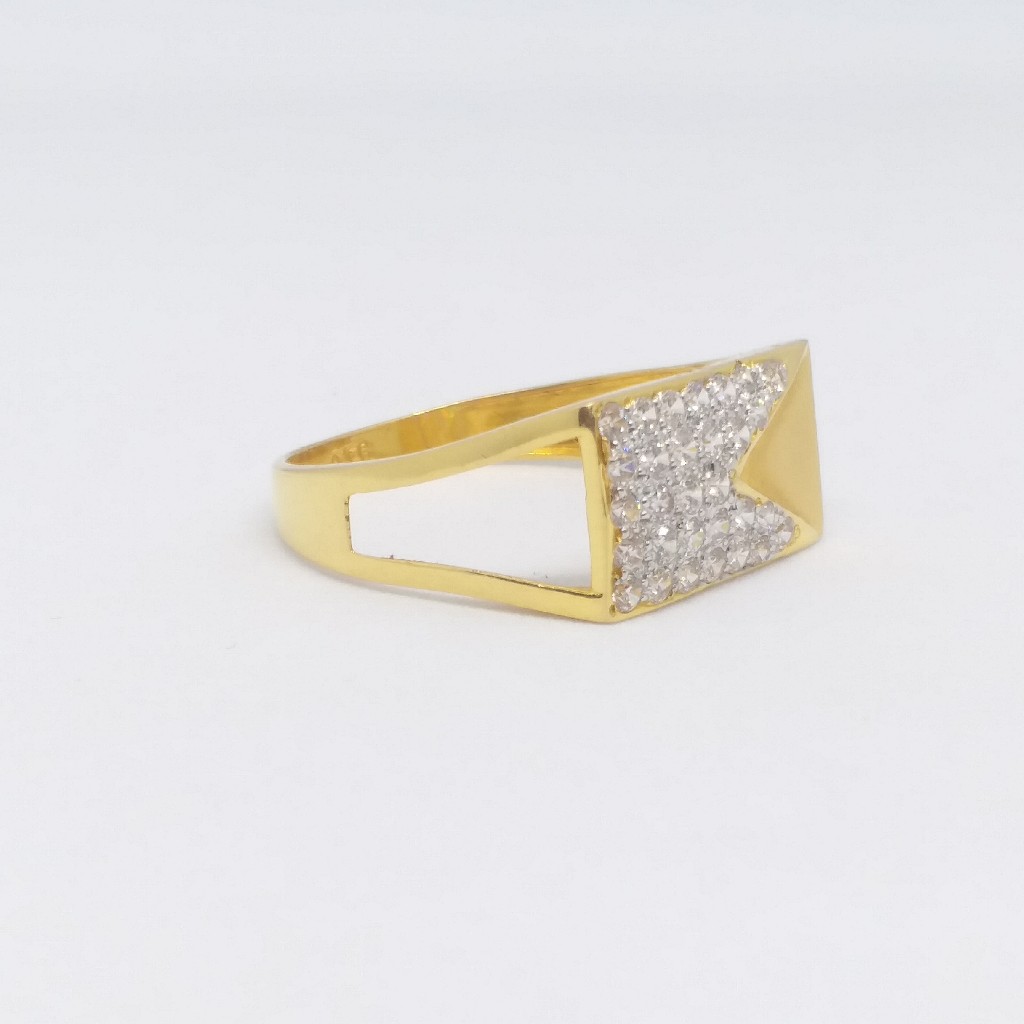 22 kt 916 gold gents ring - Image 2