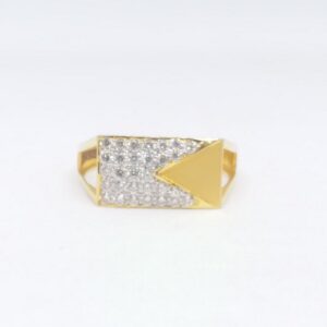 22 kt 916 gold gents ring