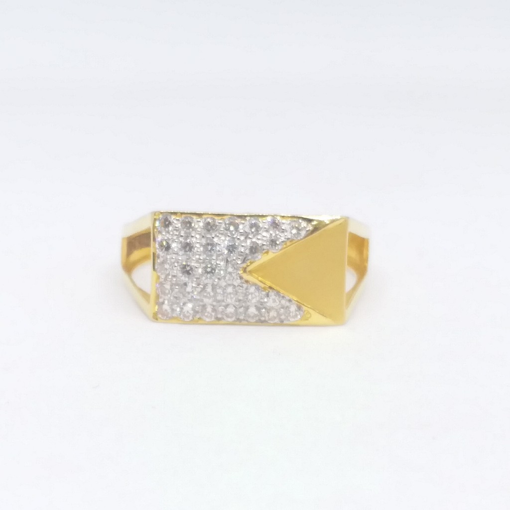 22 kt 916 gold gents ring