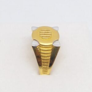 22 kt 916 gold casting gents ring