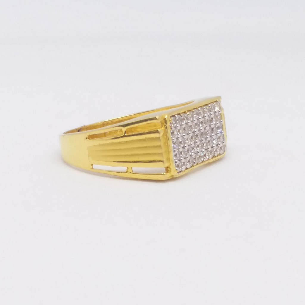 22 kt 916 gents ring - Image 2