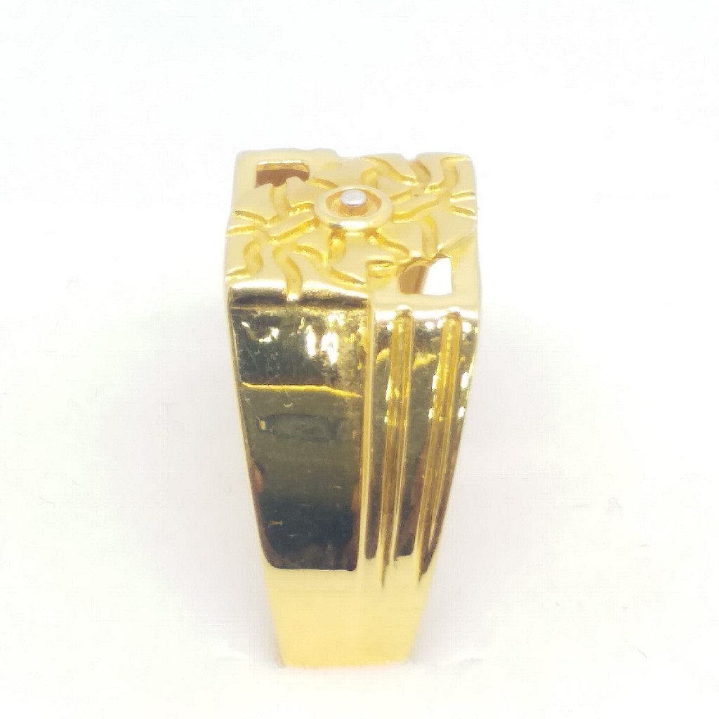 22 kt 916 casting gents ring - Image 4