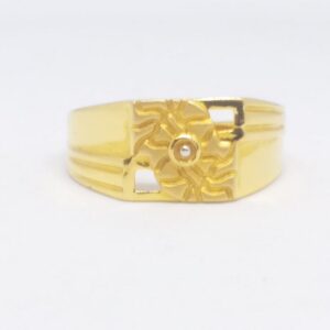 22 kt 916 casting gents ring