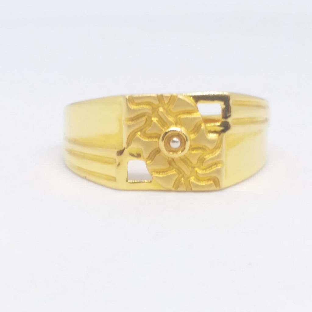 22 kt 916 casting gents ring
