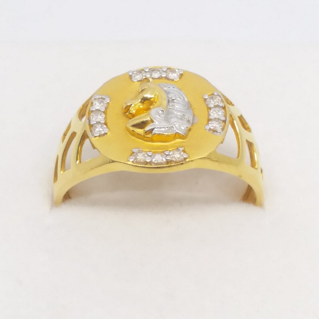 22 kt 916 gents ring - Image 3