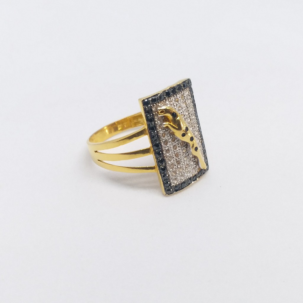 22 kt 916 gents jaguar ring - Image 2