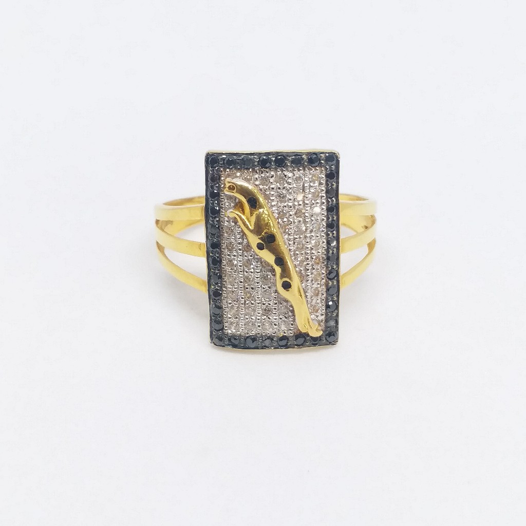 22 kt 916 gents jaguar ring